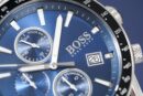Hugo Boss Men's Watch Chronograph Rafale Blue - HB1513510